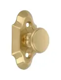 Escudo tirador 31 - 60 x 34 mm - Latón - Pulido