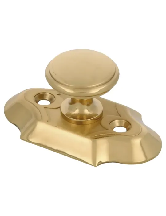 Escudo tirador 31 - 60 x 34 mm - Latón - Pulido