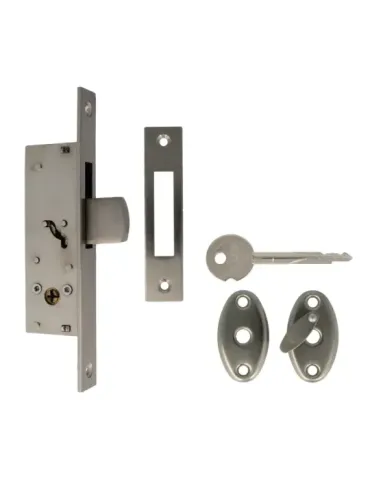 Cerradura 420 - 20 mm - Acero inoxidable - Mate