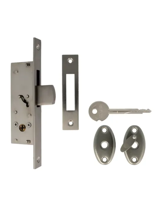 Cerradura 420 - 20 mm - Acero inoxidable - Mate