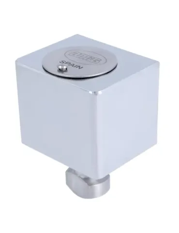 Cerradura 670 - 60 x 50 mm - Latón - Cromado brillo