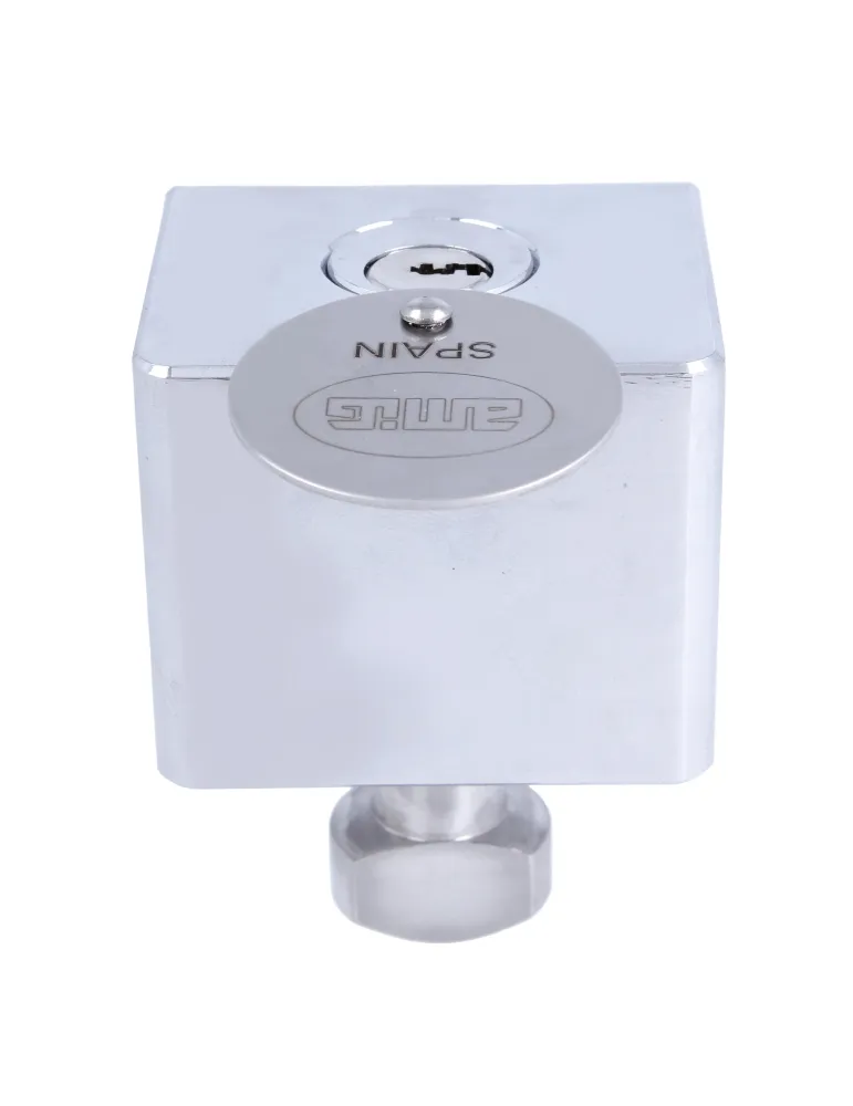 Cerradura 670 - 60 x 50 mm - Latón - Cromado brillo