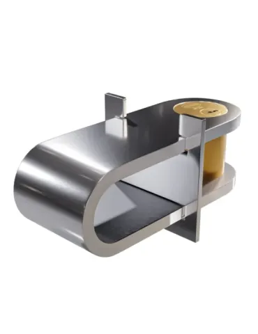 Cerradura 680 - 115 x 40 mm - Latón - Cromado brillo 2