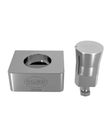 Cerradura 685 - 60 x 50 mm - Latón - Cromado brillo 2