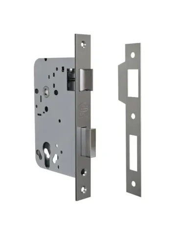 Cerradura F725 - 60/70 - Acero inoxidable - Mate