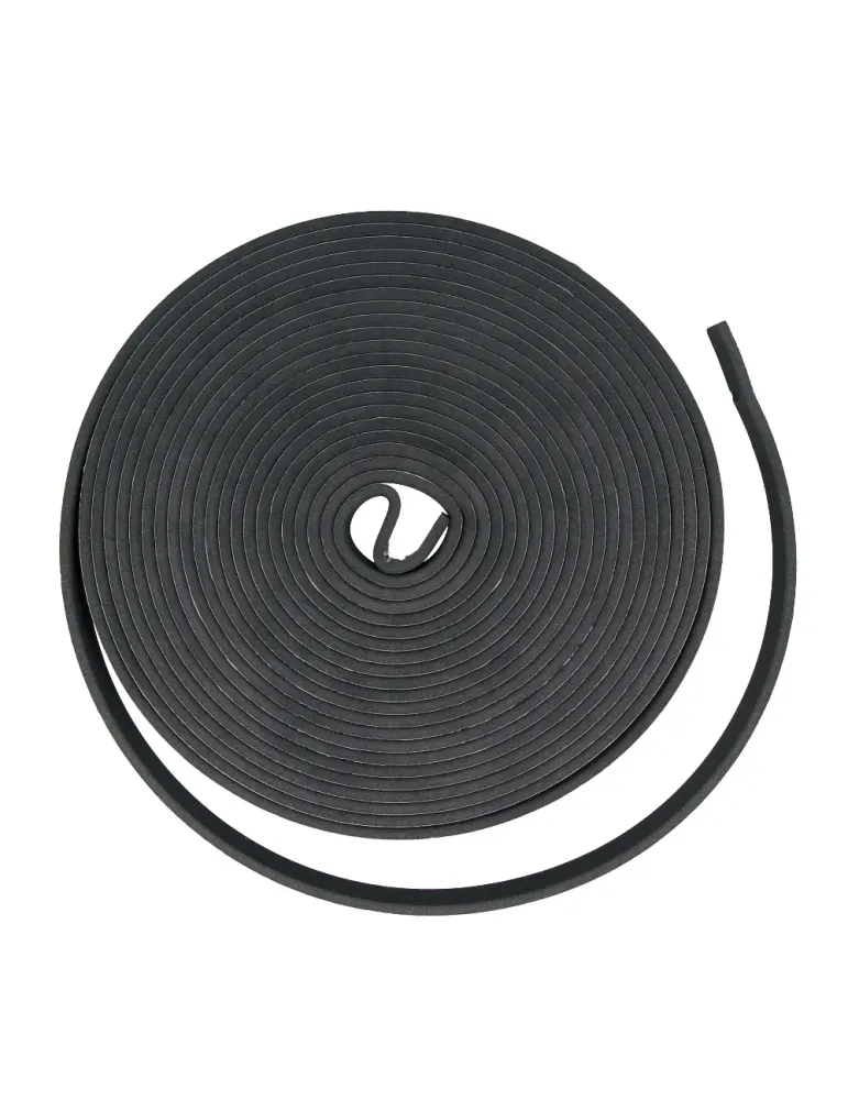 Burlete adhesivo 963 - 10 m - Caucho - Negro