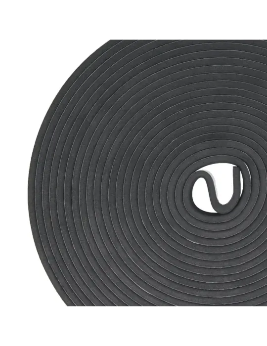 Burlete adhesivo 963 - 10 m - Caucho - Negro