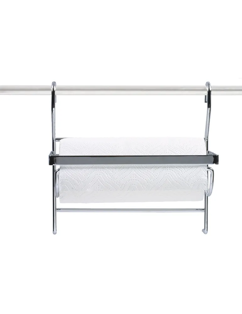 Portarrollos 1501 - 250 x 260 x 130 - Acero - Cromado