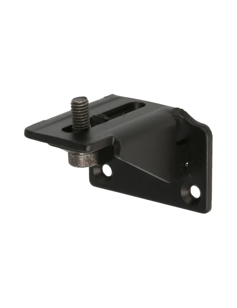 Soporte para pernio regulable 2914 - 52 x 50 x 35 mm - Acero - Negro