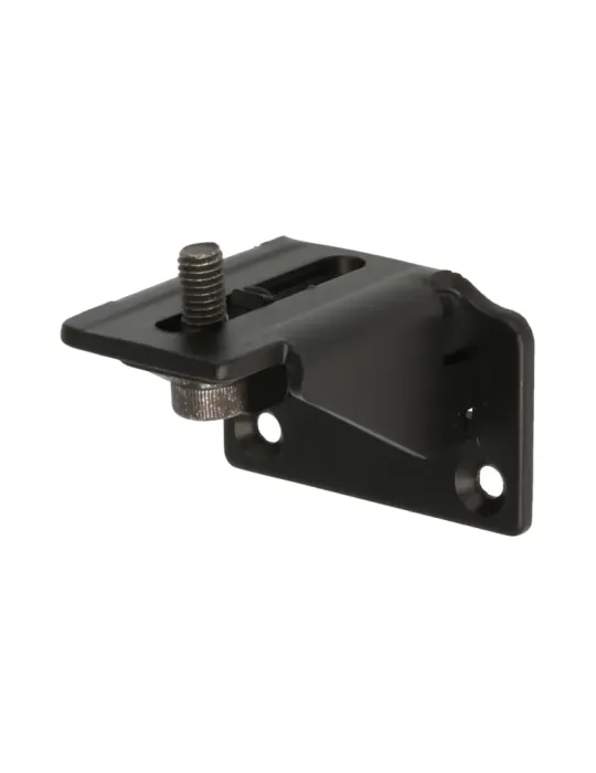 Soporte para pernio regulable 2914 - 52 x 50 x 35 mm - Acero - Negro