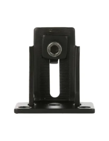 Soporte para pernio regulable 2914 - 52 x 50 x 35 mm - Acero - Negro 2