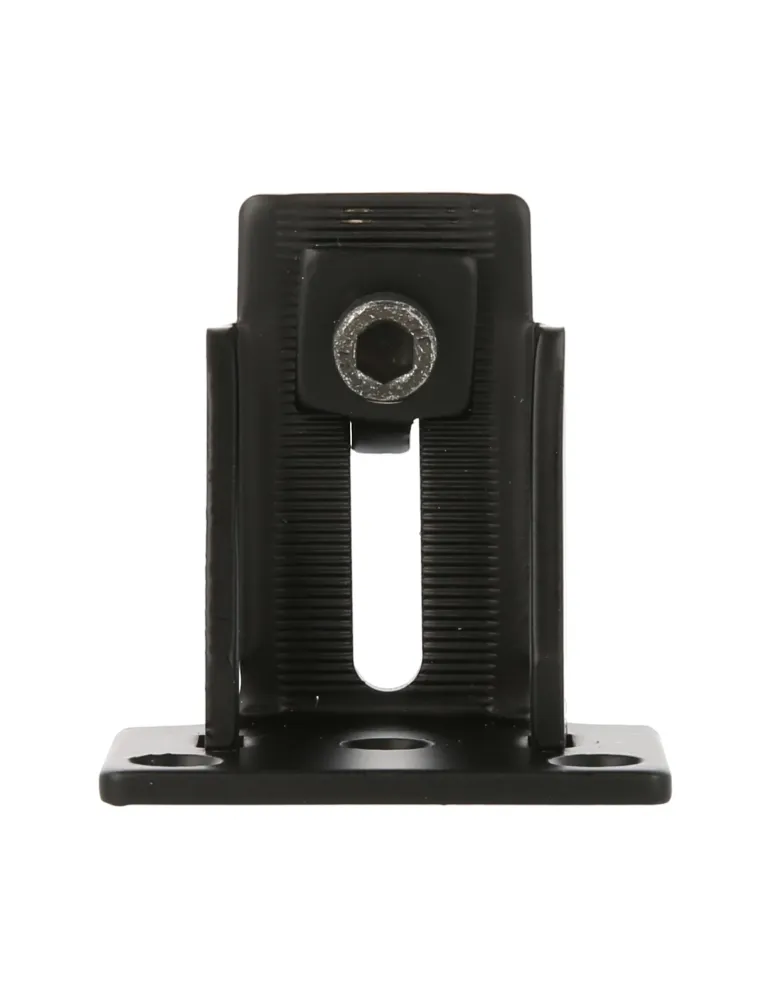 Soporte para pernio regulable 2914 - 52 x 50 x 35 mm - Acero - Negro