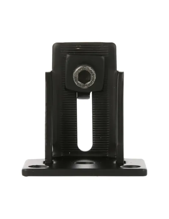 Soporte para pernio regulable 2914 - 52 x 50 x 35 mm - Acero - Negro