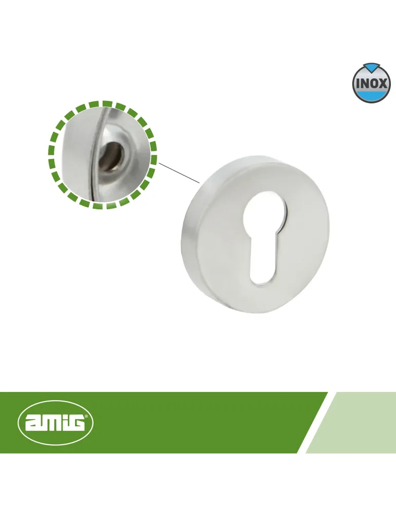 Bocallave 3 - Ø53 mm - Acero inoxidable 18/8 - Mate