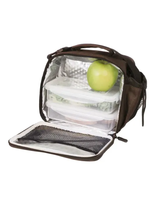 Bolsa térmica - 21 x 19 x 12 cm - Marrón
