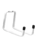 Colgador multiuso 757 - Ø12 x 175 mm - Acero - Blanco