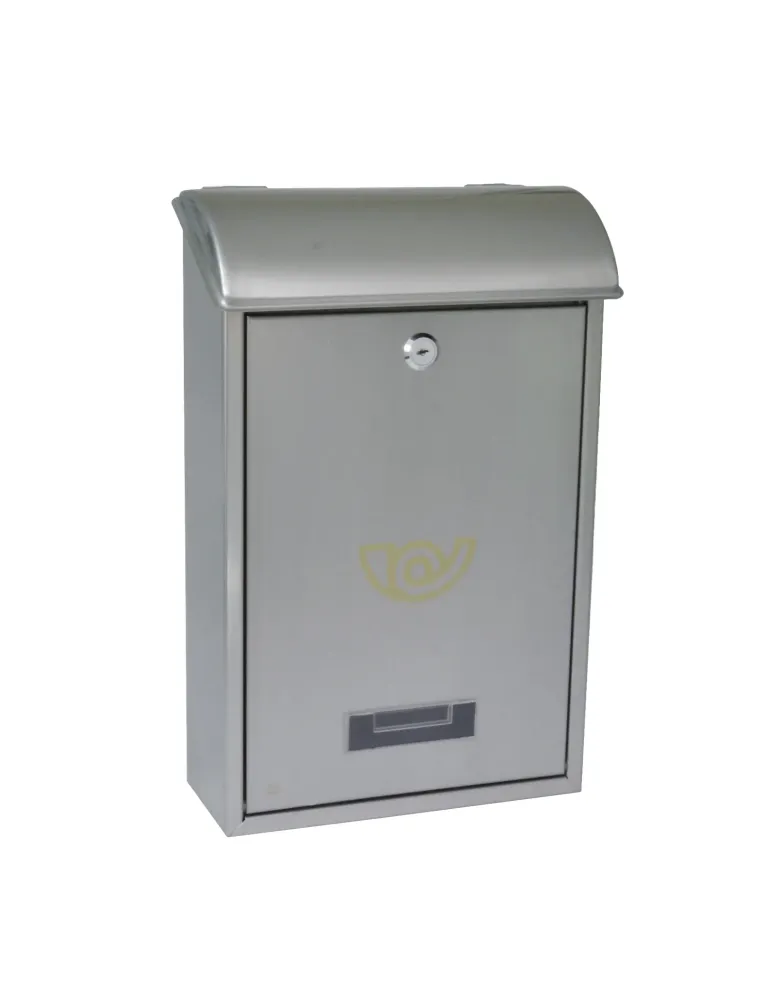 Buzón 2 INOX - 400 x 250 x 100 mm - Acero inoxidable - Inoxidable