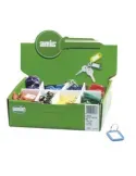 Dispensador llavero porta-etiquetas 9 - 50 x 30 mm