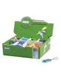 Dispensador llavero porta-etiquetas 10 - 62 x 24 mm