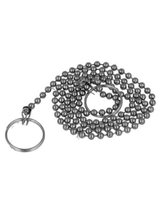 Cadena para tapón 30256 - Ø3,2 mm x 60 cm - Latón - Cromado