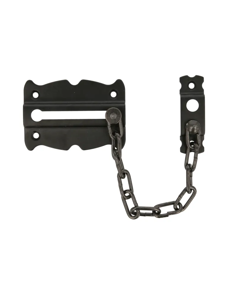 Cadena seguridad 3 - 84 mm - Acero - Negro