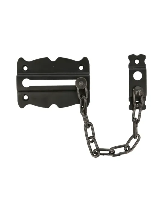 Cadena seguridad 3 - 84 mm - Acero - Negro