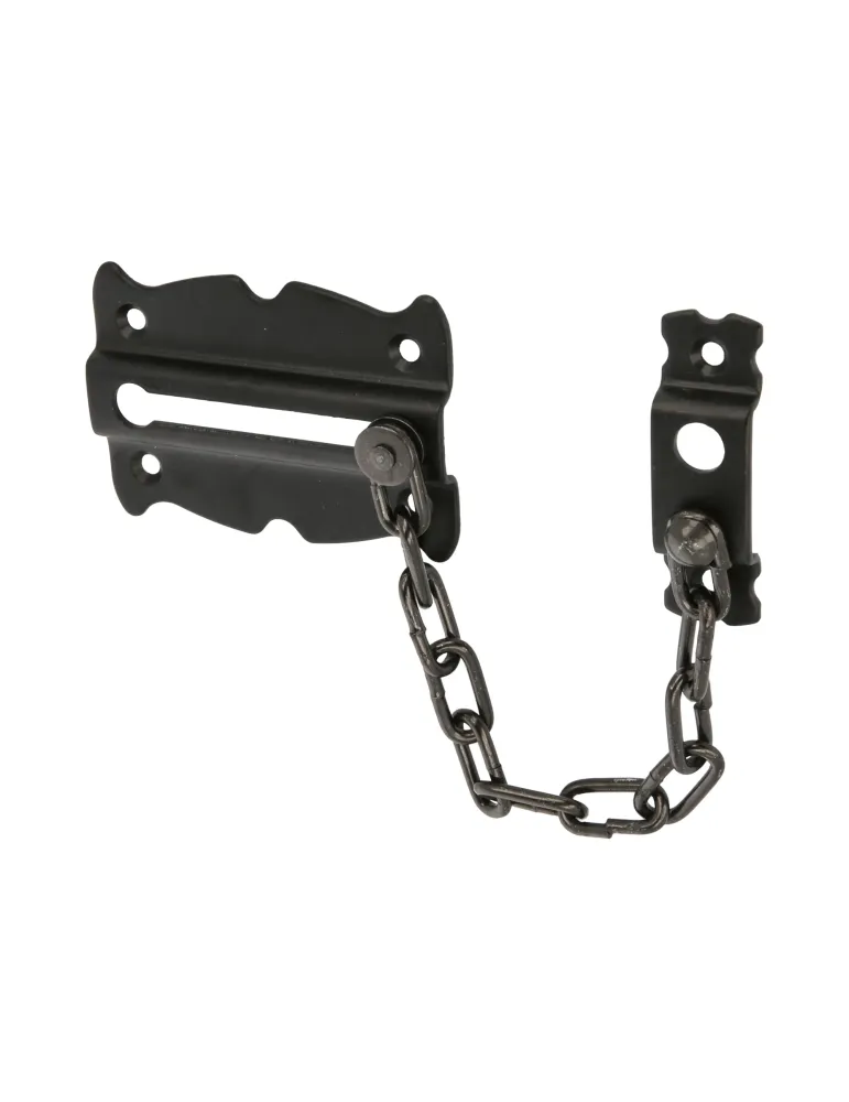 Cadena seguridad 3 - 84 mm - Acero - Negro