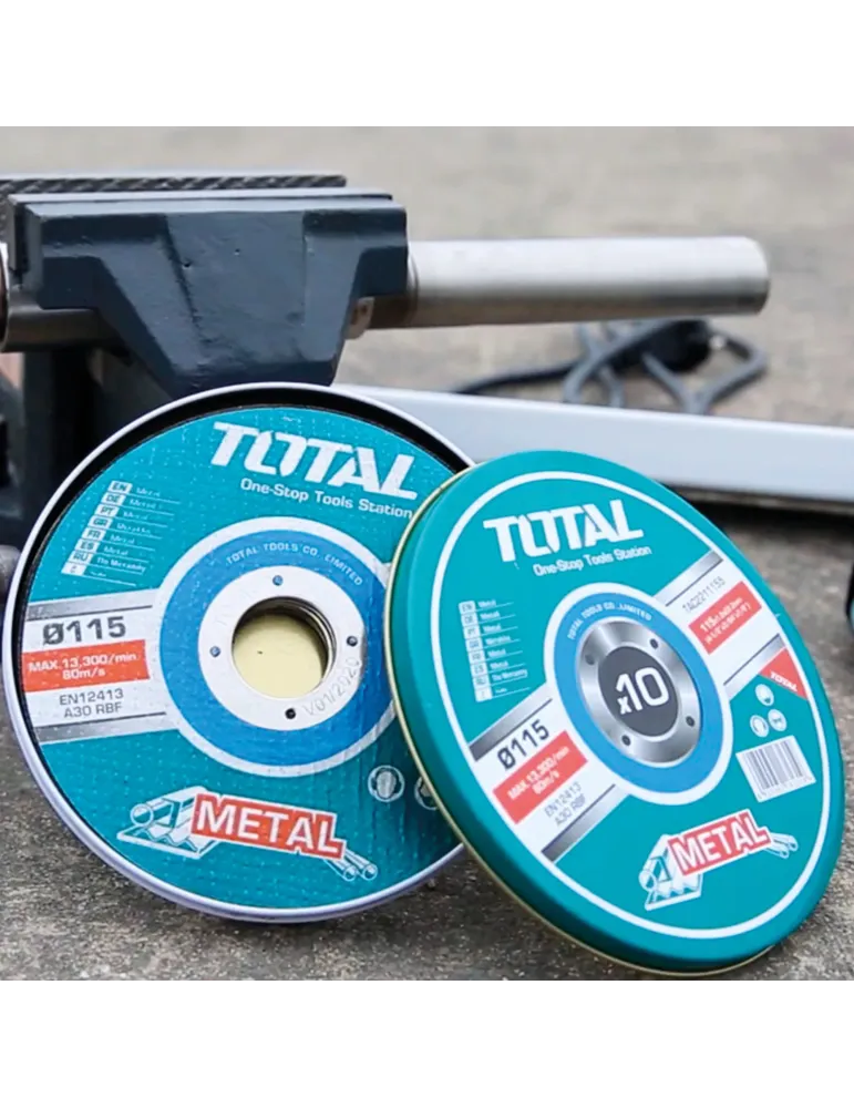 Caja de 10 discos corte TAC2211 - Ø115 mm