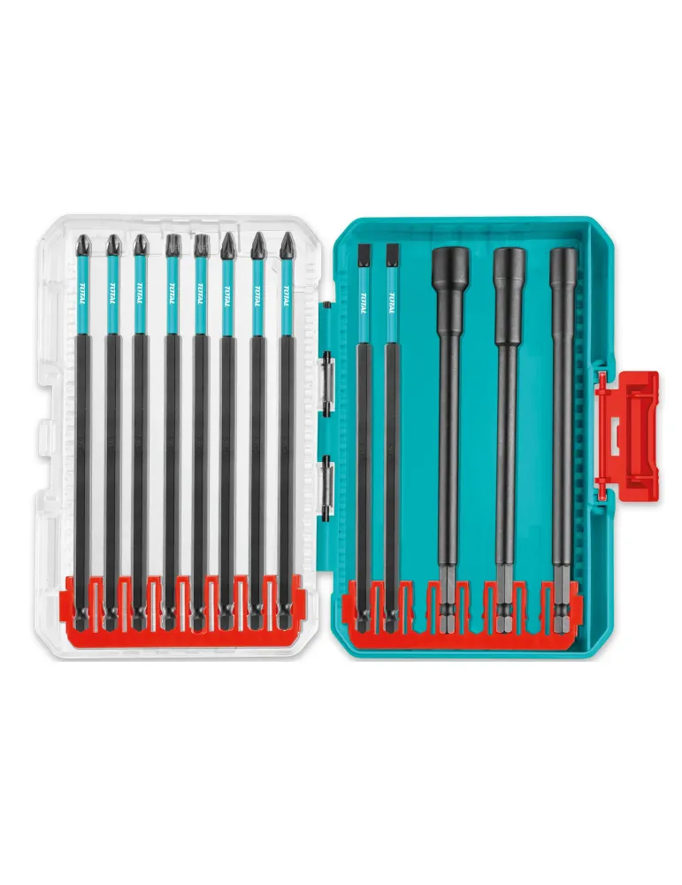 Caja de 13 puntas de impacto largas TACSD01306