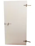 PUERTA POLIESTER CON HERRRAJE INOX 205X105 CM
