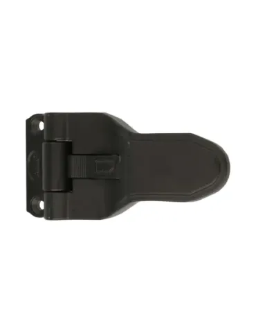 Herraje automático para una o dos hojas 2915 - 110 mm - Zamak - Negro 2