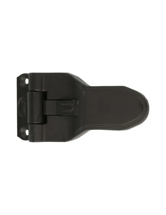 Herraje automático para una o dos hojas 2915 - 110 mm - Zamak - Negro