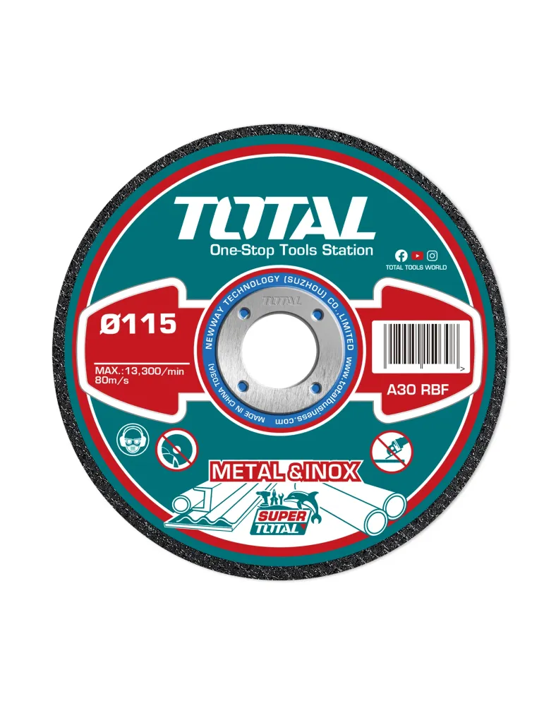 Caja de 50 discos corte TAC20111550 - Ø115 mm