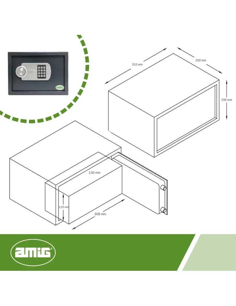 Caja fuerte Mod. TOPSECURE-S