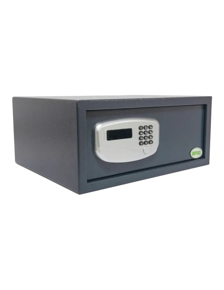 Caja fuerte TOPSECURE-H - 430 x 370 x 195 mm - Acero - Gris