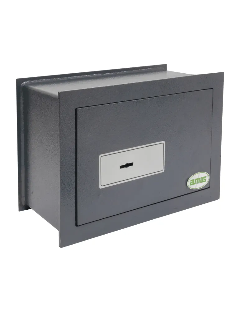 Caja fuerte TOPSECURE-W - 300 x 150 x 200 mm - Acero - Gris