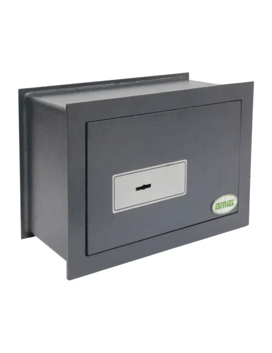 Caja fuerte TOPSECURE-W - 300 x 150 x 200 mm - Acero - Gris