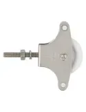 Polea plástico 201 INOX. - M6 x 40 mm - Acero inoxidable 18/8 - Mate