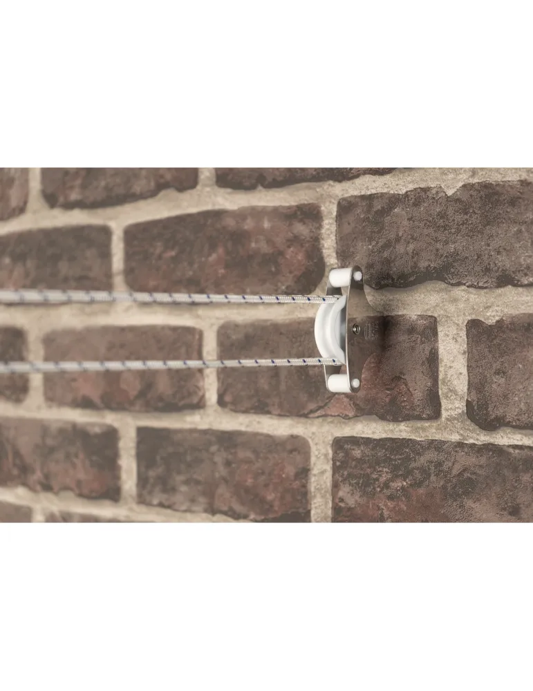 Polea plástico 211 INOX. - Ø39 mm - Acero inoxidable 18/8 - Mate