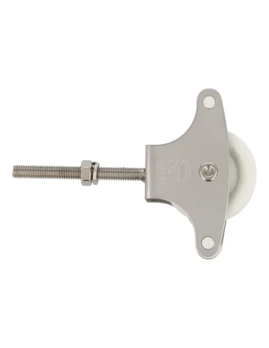 Polea plástico 212 INOX. - M6 x 60 mm - Acero inoxidable 18/8 - Mate