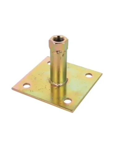 Soporte regulable para poste 357 - 70 x 116 mm - Acero - Bicromatado 2
