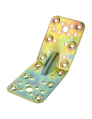 Ángulo 306 - 90 x 65 x 2,2 mm - Acero - Bicromatado