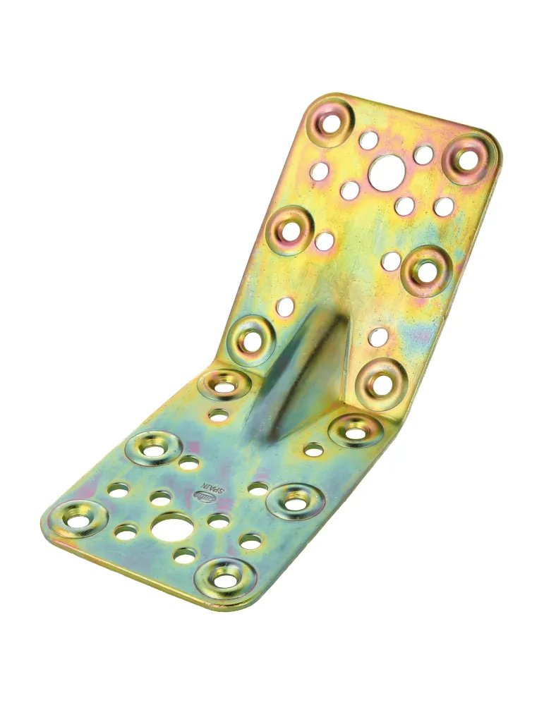 Ángulo 306 - 90 x 65 x 2,2 mm - Acero - Bicromatado