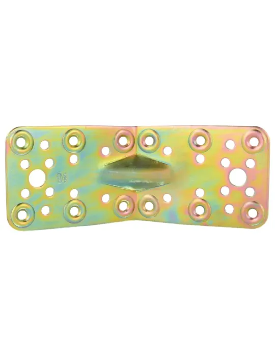 Ángulo 306 - 90 x 65 x 2,2 mm - Acero - Bicromatado