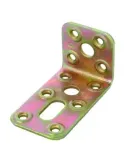 Ángulo 307 - 90 x 50 x 50 x 3 mm - Acero - Bicromatado