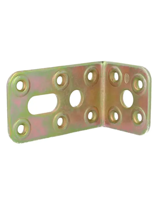 Ángulo 307 - 90 x 50 x 50 x 3 mm - Acero - Bicromatado