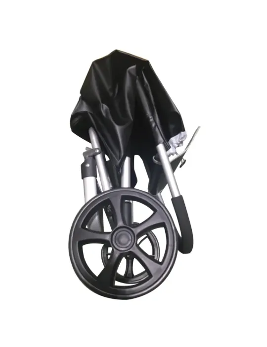 Carro compra plegable 6 - Aluminio - Negro