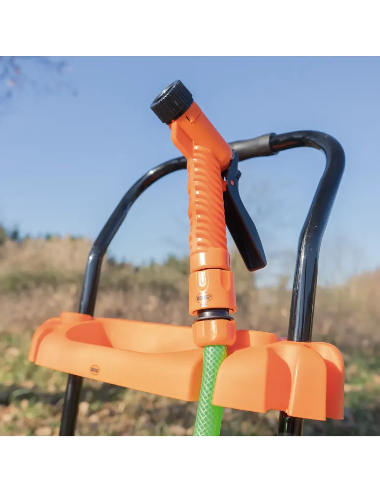 Carro portamangueras R47 - 1/2'' - 60 m - Polipropileno - Naranja-Gris