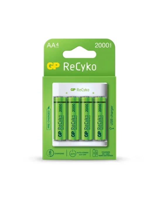 Cargador pilas EKOPOWER - AA/AAA