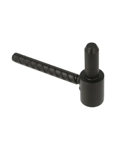 Pernio 8040 - Ø14 x 90 mm - Acero - Negro
